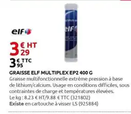 Rural Master Graisse elf multiplex ep2 offre