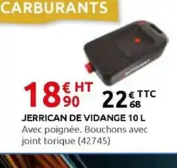 Rural Master Jerrican de vidange offre