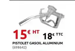 Rural Master Pistolet gasoil aluminium offre