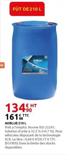 Rural Master ADBLUE offre