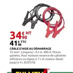 Rural Master Câble d'aide au démarrage offre