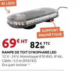 Rural Master Rampe de toit gyrophare led offre