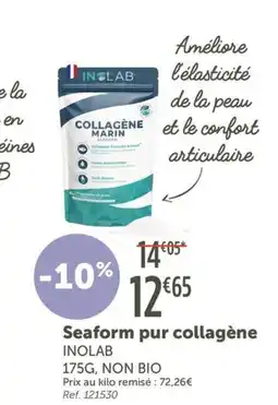 L'Eau Vive INOLAB Seaform pur collagène offre