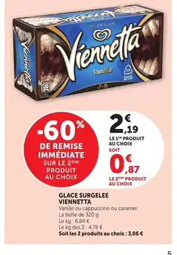 Bi1 VIENNETTA Glace surgelee offre
