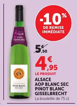 Bi1 Alsace aop blanc sec pinot blanc gisselbrecht offre