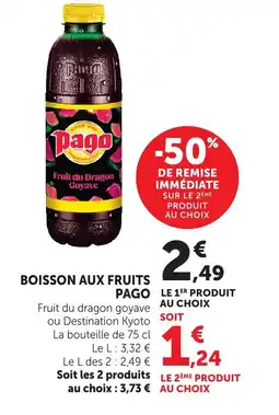 Bi1 PAGO Boisson aux fruits offre