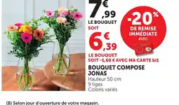Bi1 Bouquet compose jonas offre