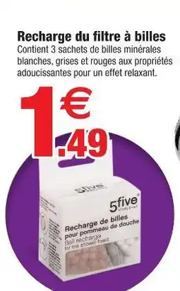 Bazarland 5five recharge du filtre à billes offre