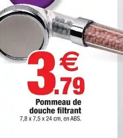 Bazarland Pommeau de douche filtrant offre