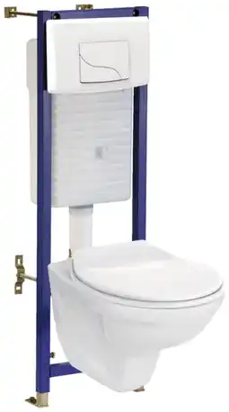 Brico Dépôt Pack wc suspendu sol/mur basia offre