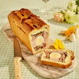 Carrefour Market Pâté en croûte de pâques aux œufs et cornichons offre