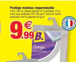 Bazarland B protège matelas imperméable offre