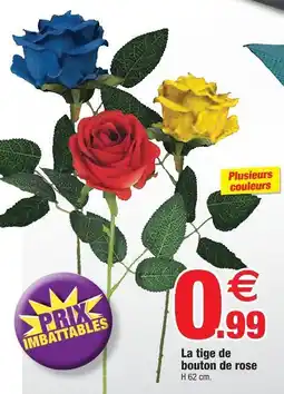 Bazarland La tige de bouton de rose offre