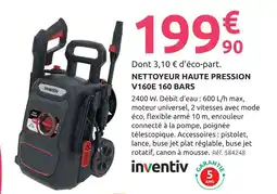 Mr Bricolage Inventiv nettoyeur haute pression v160e 160 bars offre