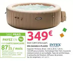 Mr Bricolage Intex spa sahara 4 places offre