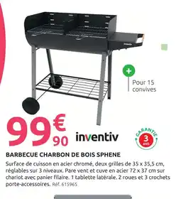 Mr Bricolage Inventiv barbecue charbon de bois sphene offre