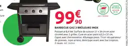 Mr Bricolage Barbecue gaz 3 brûleurs inox offre
