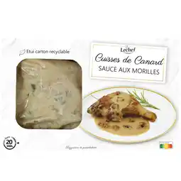 Carrefour Market Plat cuisiné cuisse de canard aux morilles lechef offre