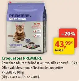 Maxi Zoo Premiere croquettes offre