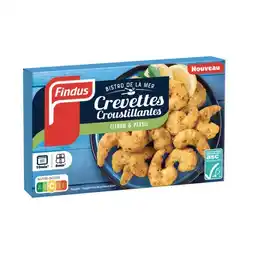 Carrefour Market Findus crevettes croustillantes asc surgelées offre