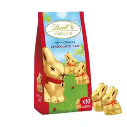 Carrefour Market Lindt mini lapins en chocolat offre