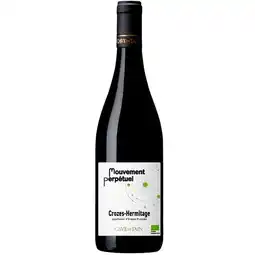 Carrefour Market Cave de tain a.o.p. crozes hermitage bio mouvement perpetuel offre