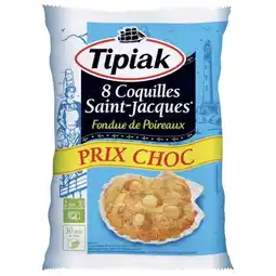 Carrefour Market Tipiak coquilles st jacques surgelées prix choc offre