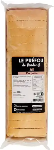 Carrefour Market Le préfou de vendée à l'ail pur beurre paso offre