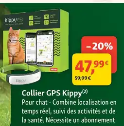 Maxi Zoo Kippy collier gps offre