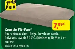 Maxi Zoo Fit+fun coussin offre