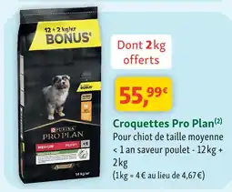 Maxi Zoo Purina croquettes pro plan offre
