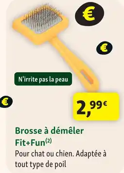 Maxi Zoo Fit+fun brosse à démêler offre