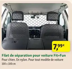 Maxi Zoo Fit+fun filet de séparation pour voiture offre