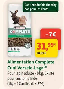 Maxi Zoo Versele-laga alimentation complete cuni offre