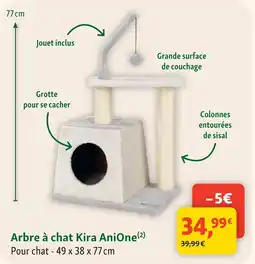 Maxi Zoo Anione arbre à chat kira offre