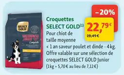 Maxi Zoo Select gold croquettes offre