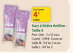 Maxi Zoo Anione sacs à litière taille s offre