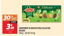 Netto Delacre - assortiment de biscuits étoile collection offre