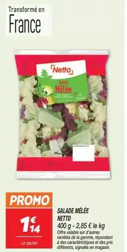 Netto Netto - salade melee offre