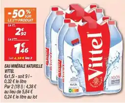 Netto Vittel - eau minerale naturelle offre