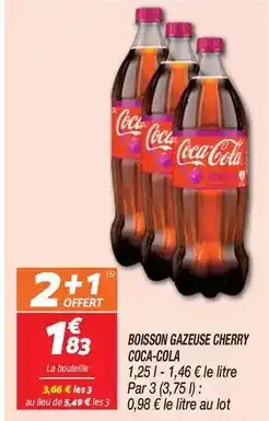 Netto Coca cola - boisson gazeuse cherry offre