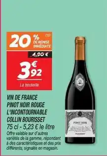 Netto Signal - vin de france pinot noir rouge l'incontournable offre