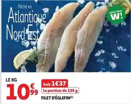 Auchan Supermarché Filet d'églefin offre