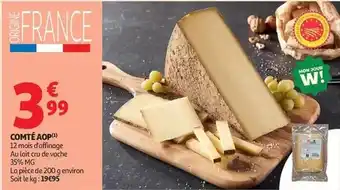 Auchan Supermarché Comté aop offre