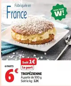 Auchan Supermarché Tropézienne offre