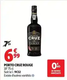 Auchan Supermarché Porto cruz - rouge offre