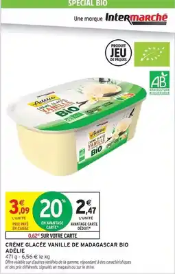 Intermarché Express Signal - crème glacee vanille de madagascar bio offre