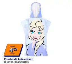 Action Poncho de bain enfant offre