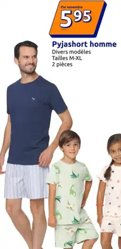 Action Pyjashort homme offre