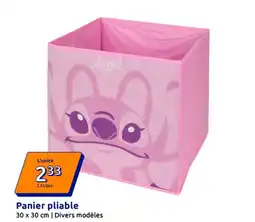 Action Panier pliable offre